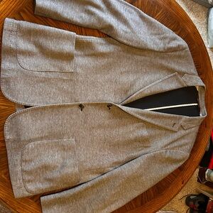 Robert Talbott Knit Gray Blazer XL